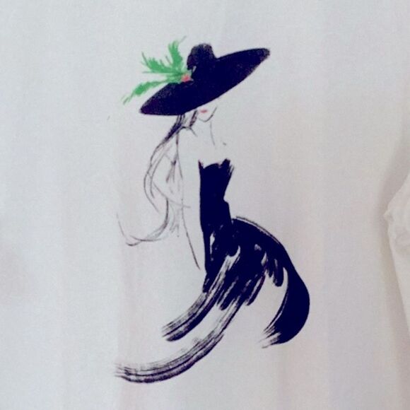 SHEIN NEW WITH TAGS X VIKTORK FIGURE GRAPHIC TEE SHIRT TOP WHITE SIZE MEDIUM - Picture 3 of 7